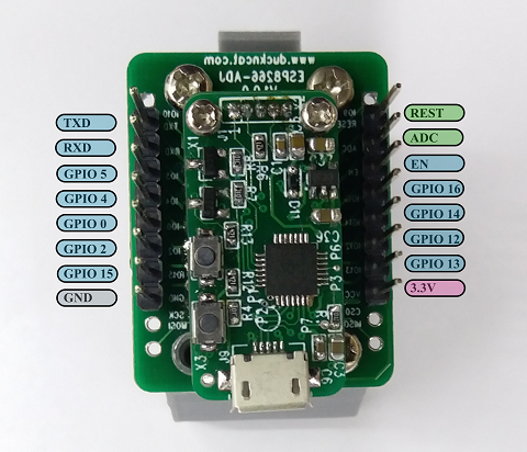 ESP8266 ESP-12 modules programm